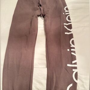 Calvin Klein Kids' Brown Leggings